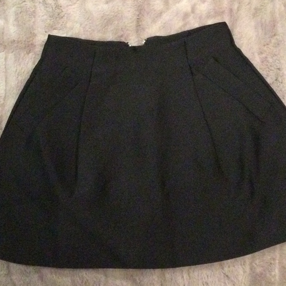 Perfect peplum Black mini skirt size small